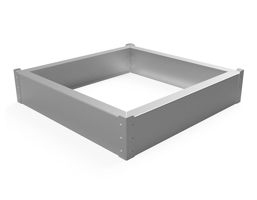 Eingrabrahmen 150 x 150 cm Ansicht 2