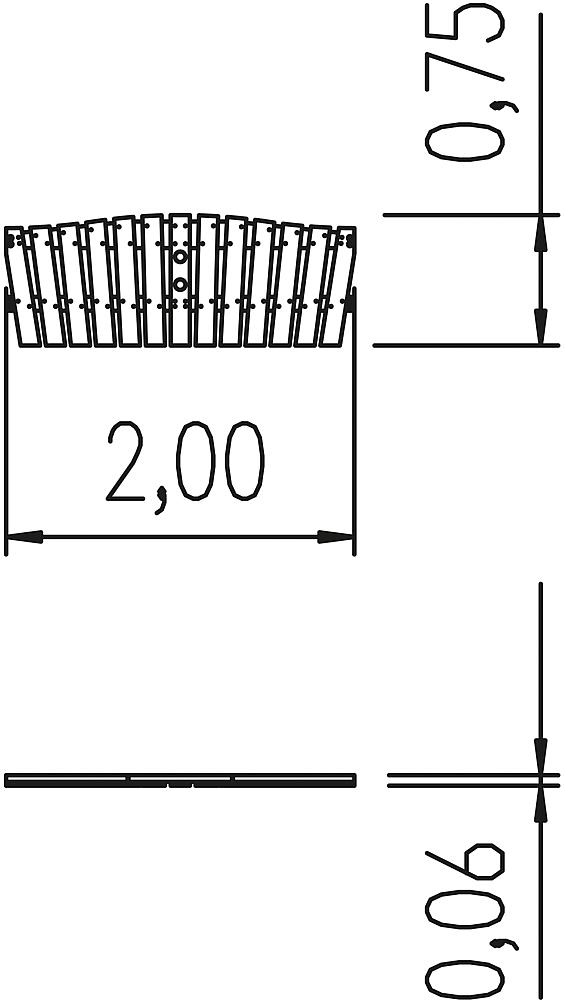 Zaun Schwalbe 200 Ansicht 4