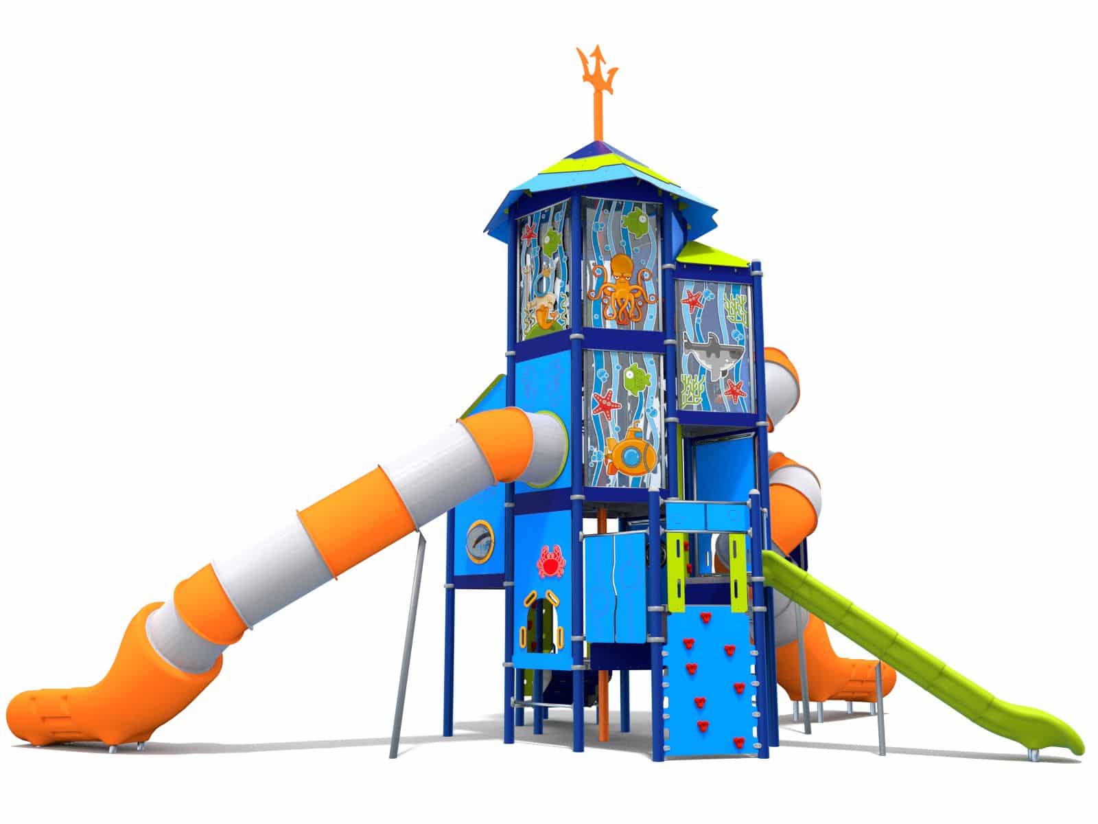 Spielturm  Aqualand Ansicht 3