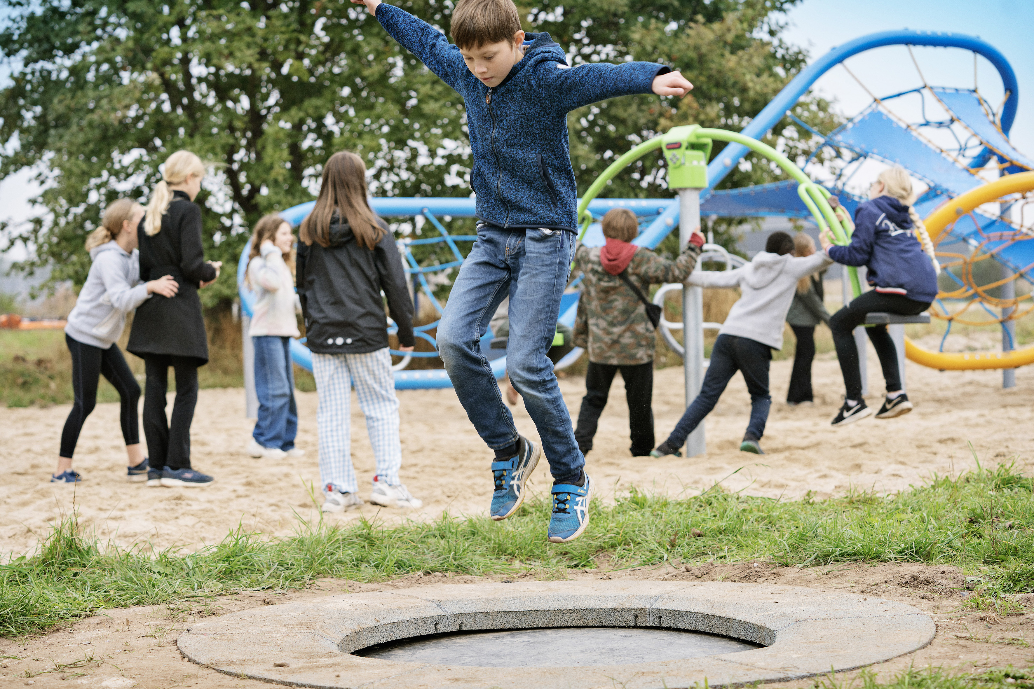 KOMPAN Membran Jumper Rund Ø112cm Ansicht 4