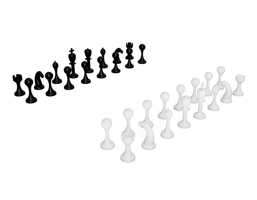 Schachspiel Ansicht 2
