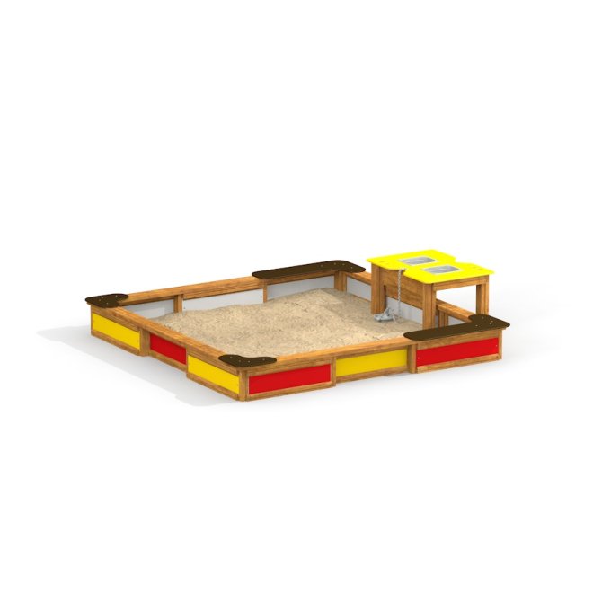 Barrierefreie Sandkasten Ansicht 2