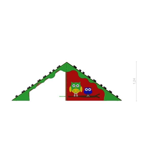 Zelt Klettergerüst Ansicht 3