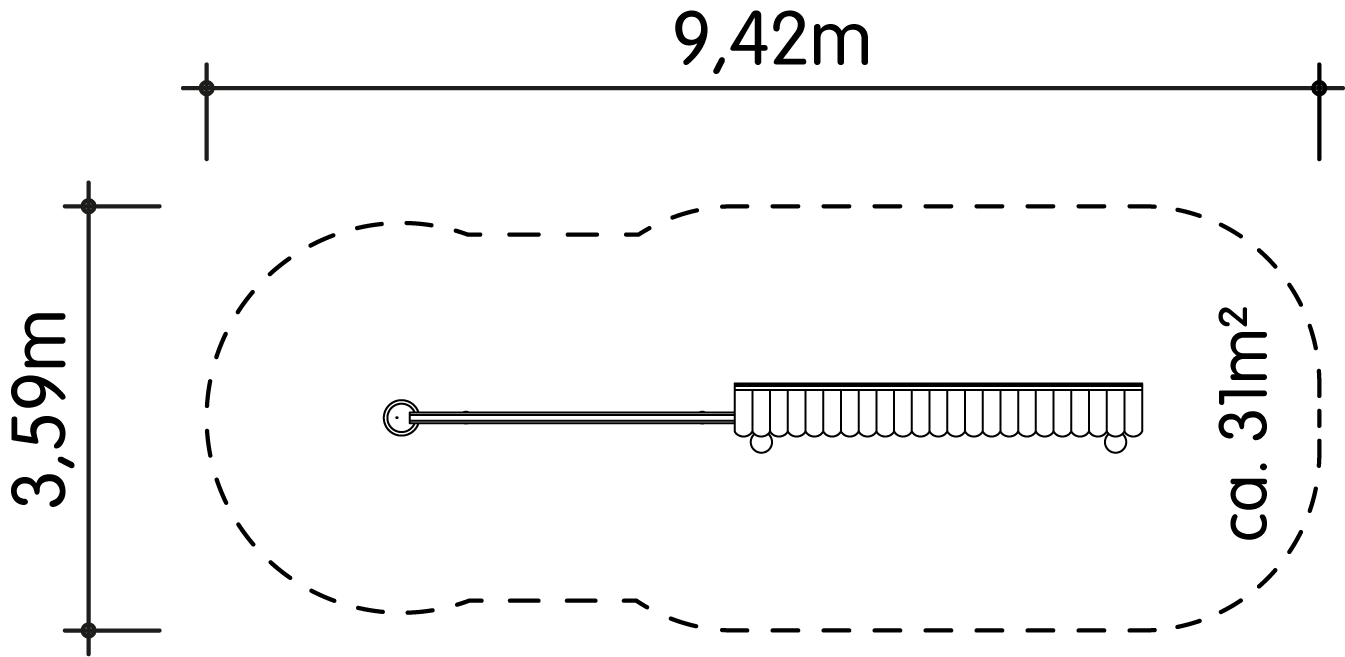 Kugelbahn Zick-Zack-Wand Ansicht 6