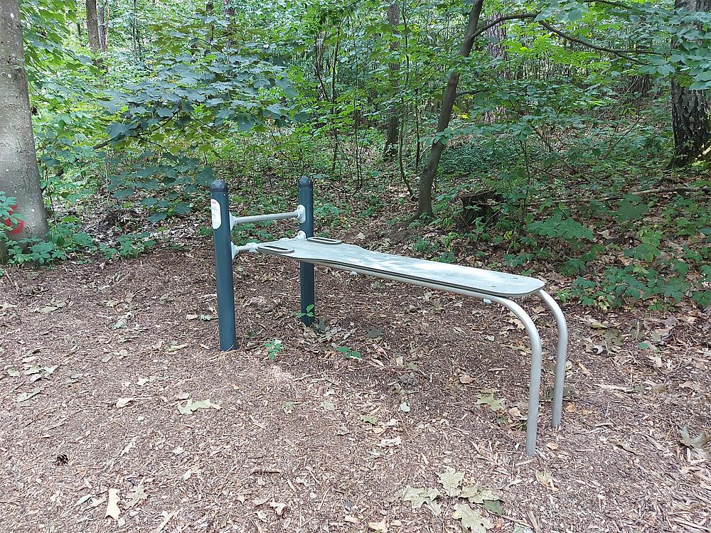 Calisthenics Sit-up Bank gerade Ansicht 5