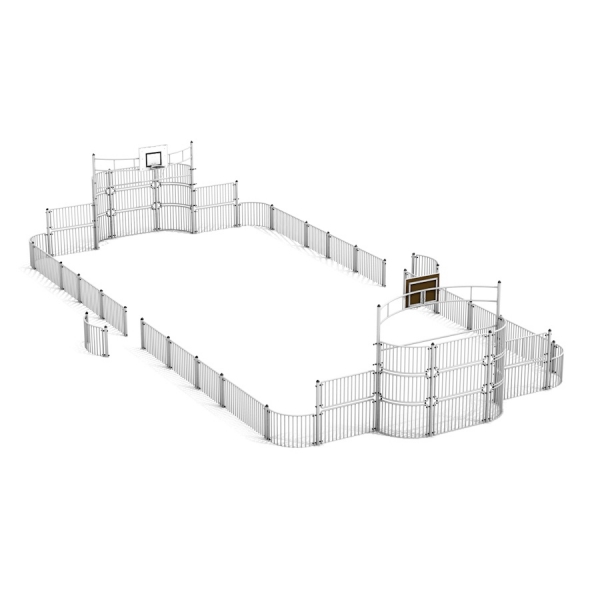Multisport-Anlage 9x18 m Ansicht 2
