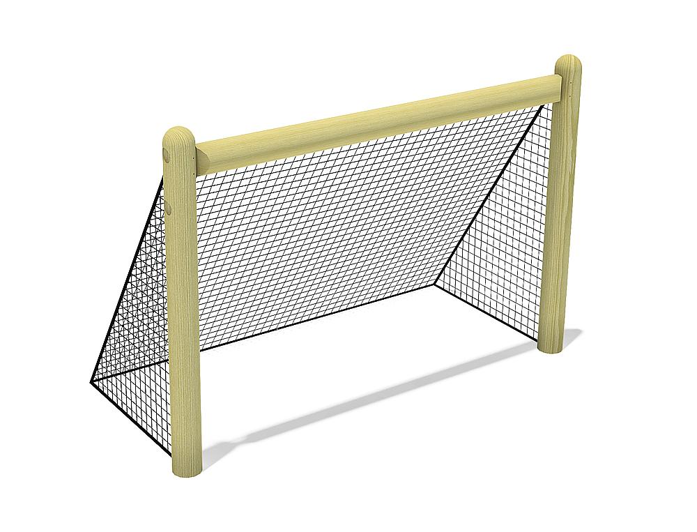 Holztor mit Netz klein, eibe