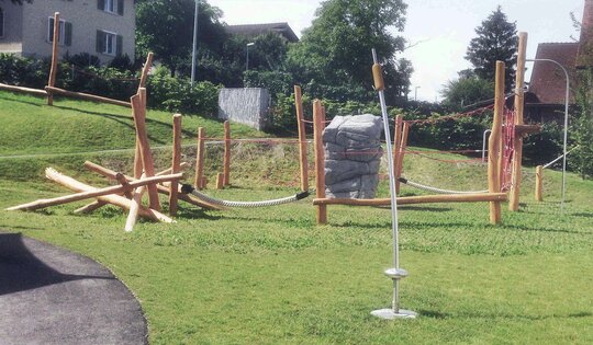 Fels-Seilgarten 8 - lasiert