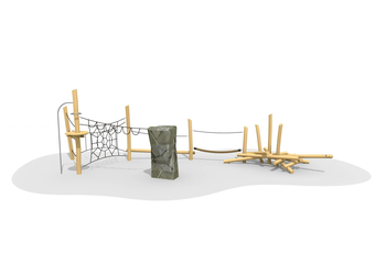 Fels-Seilgarten 8 - lasiert