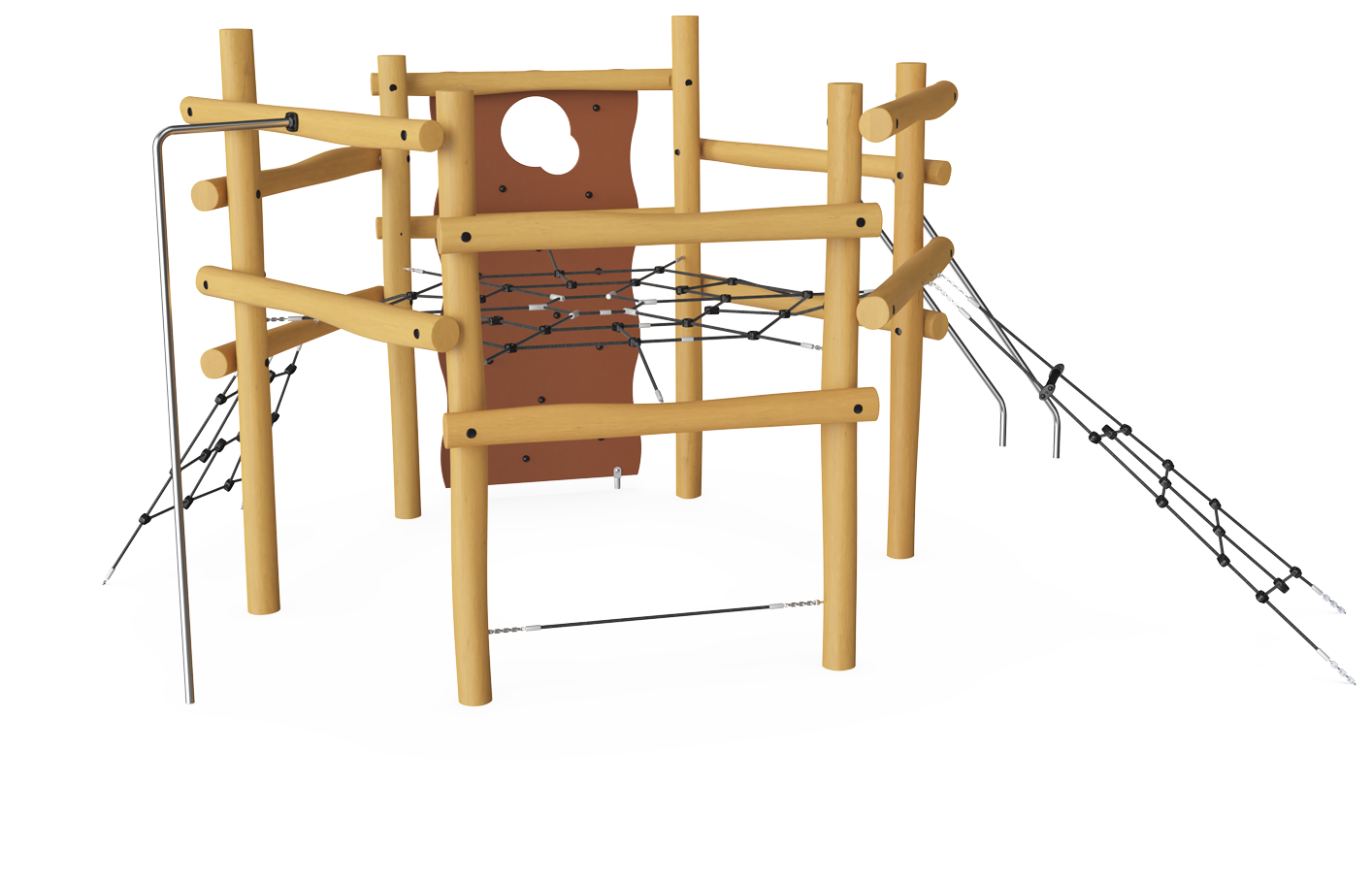 Sechseck-Kletteranlage NRO816 Ansicht 3