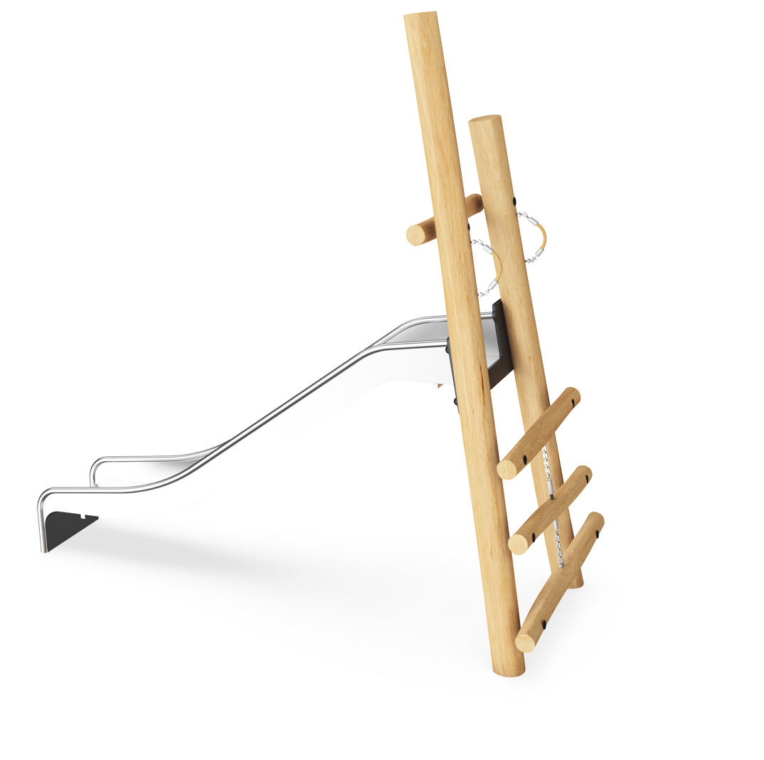 Edelstahlrutsche, Höhe: 120 cm NRO301 Ansicht 3