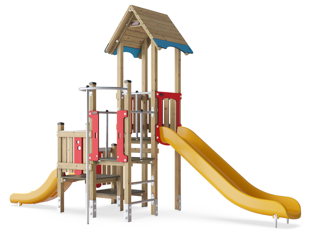Multi-Ebenen-Spielturm, kompakt KPW102301 Ansicht 2