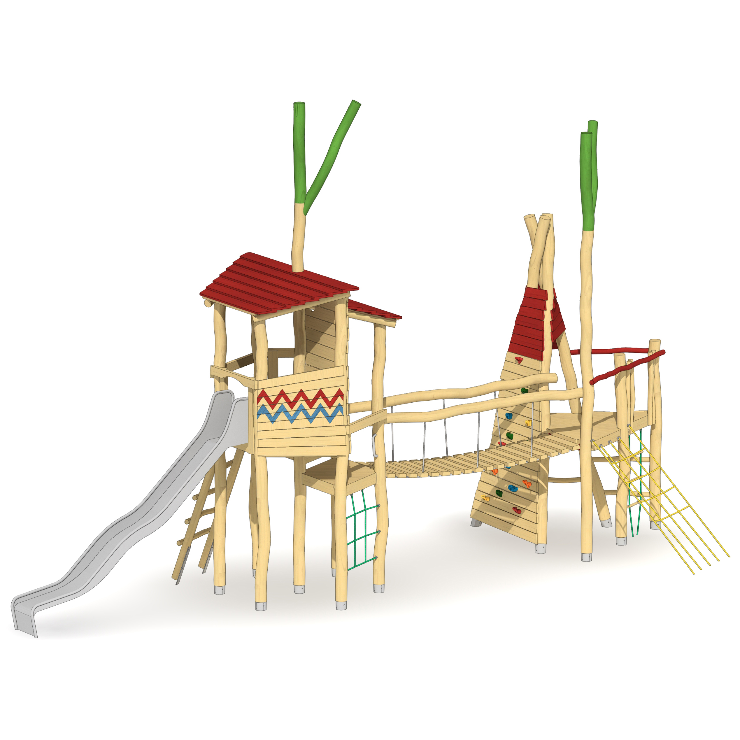Tipi-Spielanlage Dieburg Ansicht 2