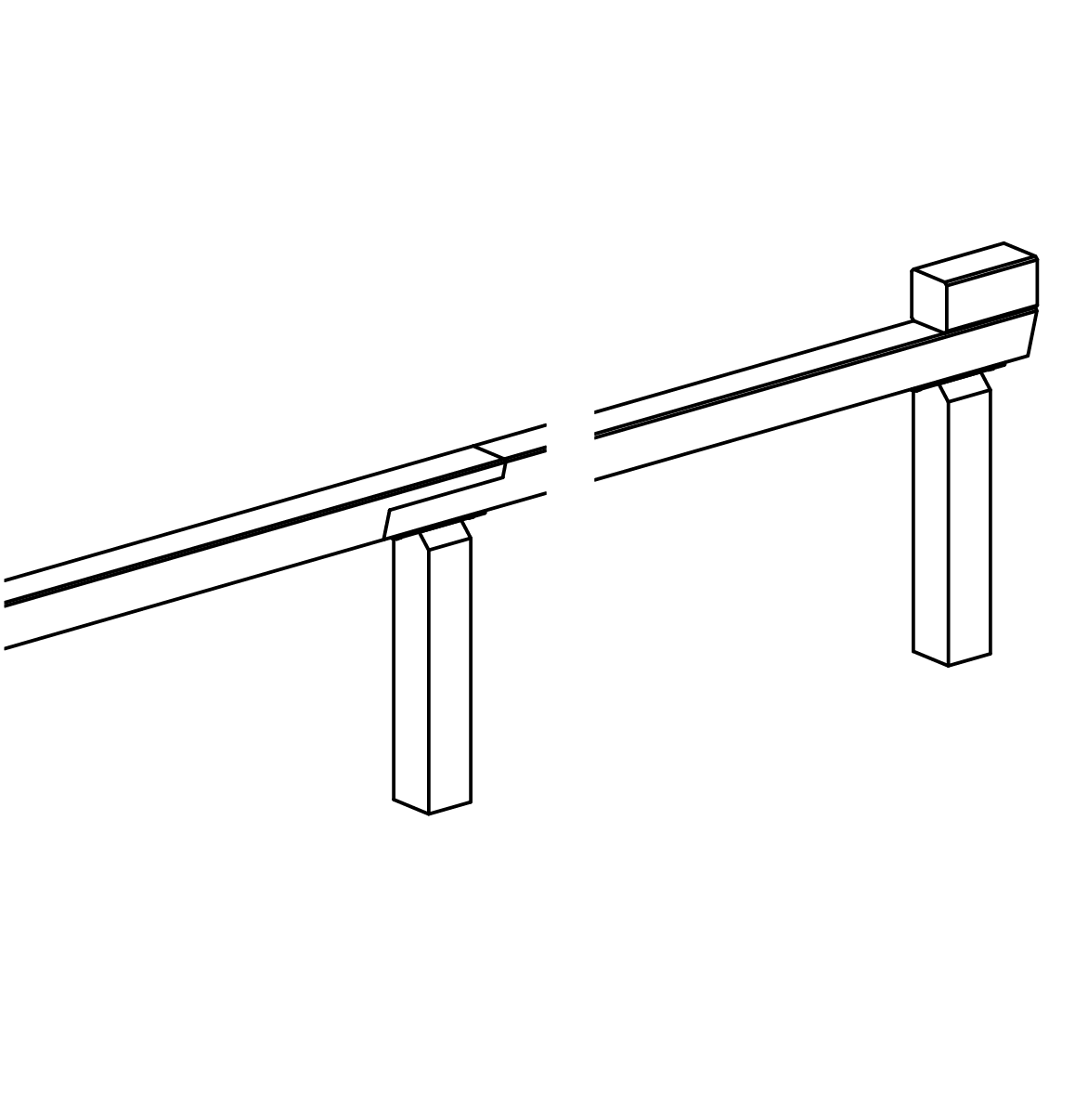 Förderbahn Ansicht 2