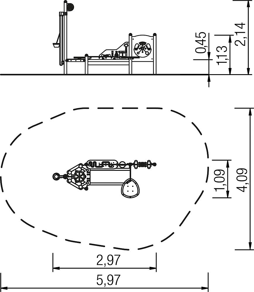 Mini Sand- und Matschanlage Jale Ansicht 5