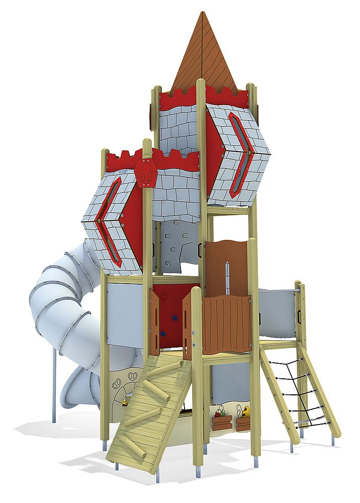 Burganlage Archibald Tower, Solo Ansicht 3