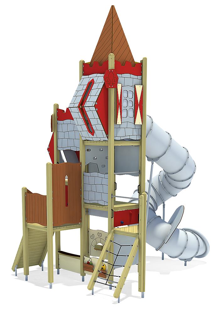 Burganlage Archibald Tower, Solo Ansicht 4
