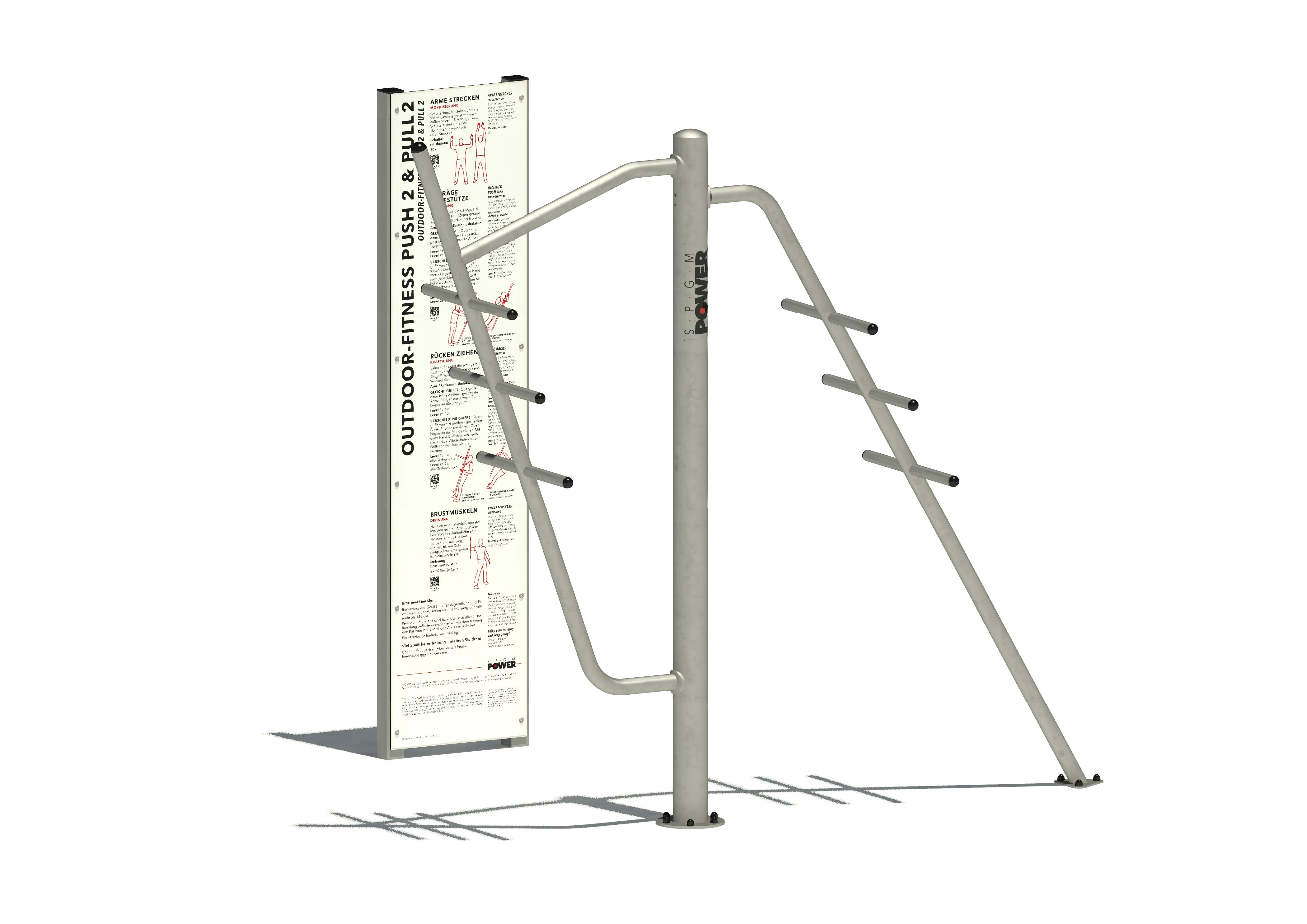 SPGM POWER® Fitness Push 2 & Pull 2 Ansicht 2