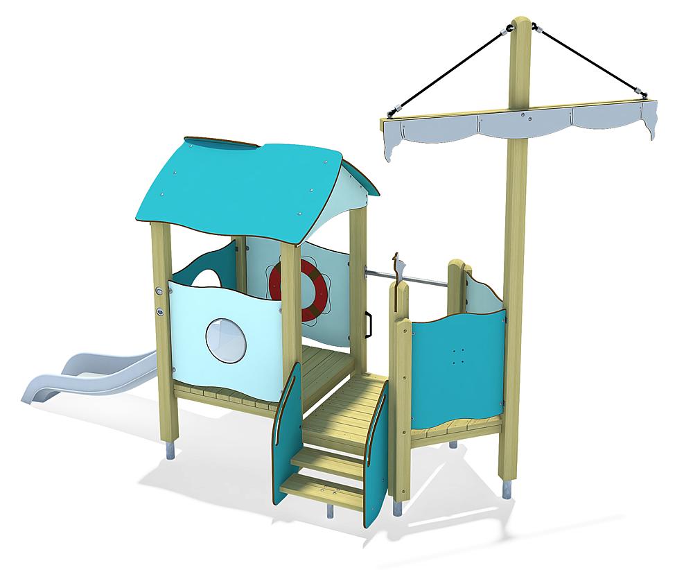 Spielschiff Mary, Solo Ansicht 3