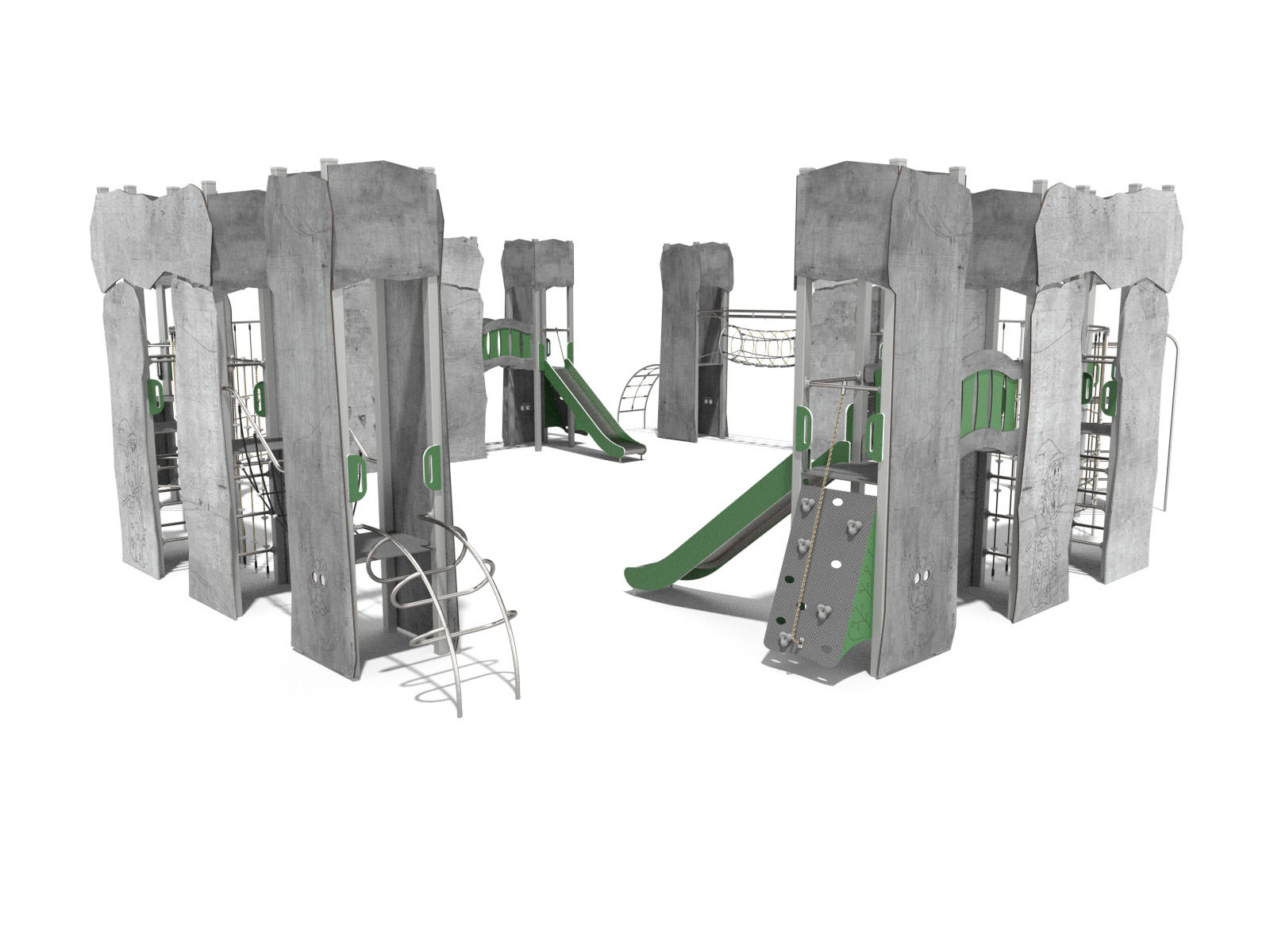 Kletteranlage Stonehenge Ansicht 4
