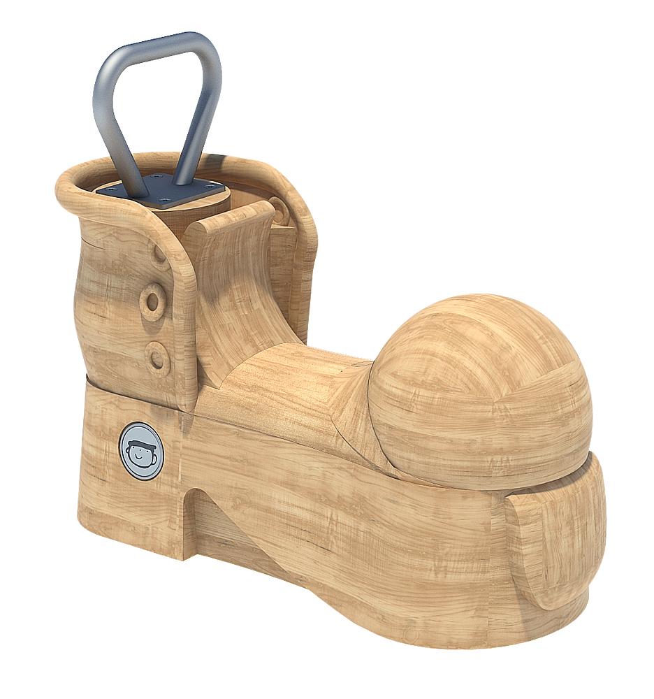 Federtierkörper Schuh Ansicht 1