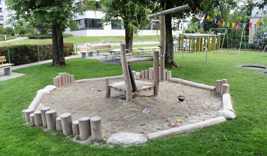 Naturholz Randabschluss 16-18 cm, per lfm Ansicht 1