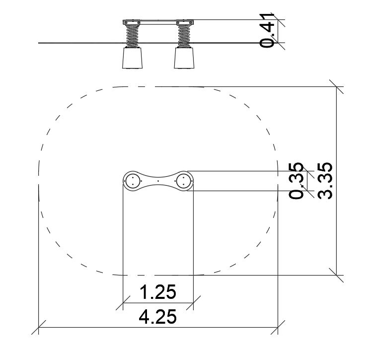 Federwippe Flox Ansicht 4