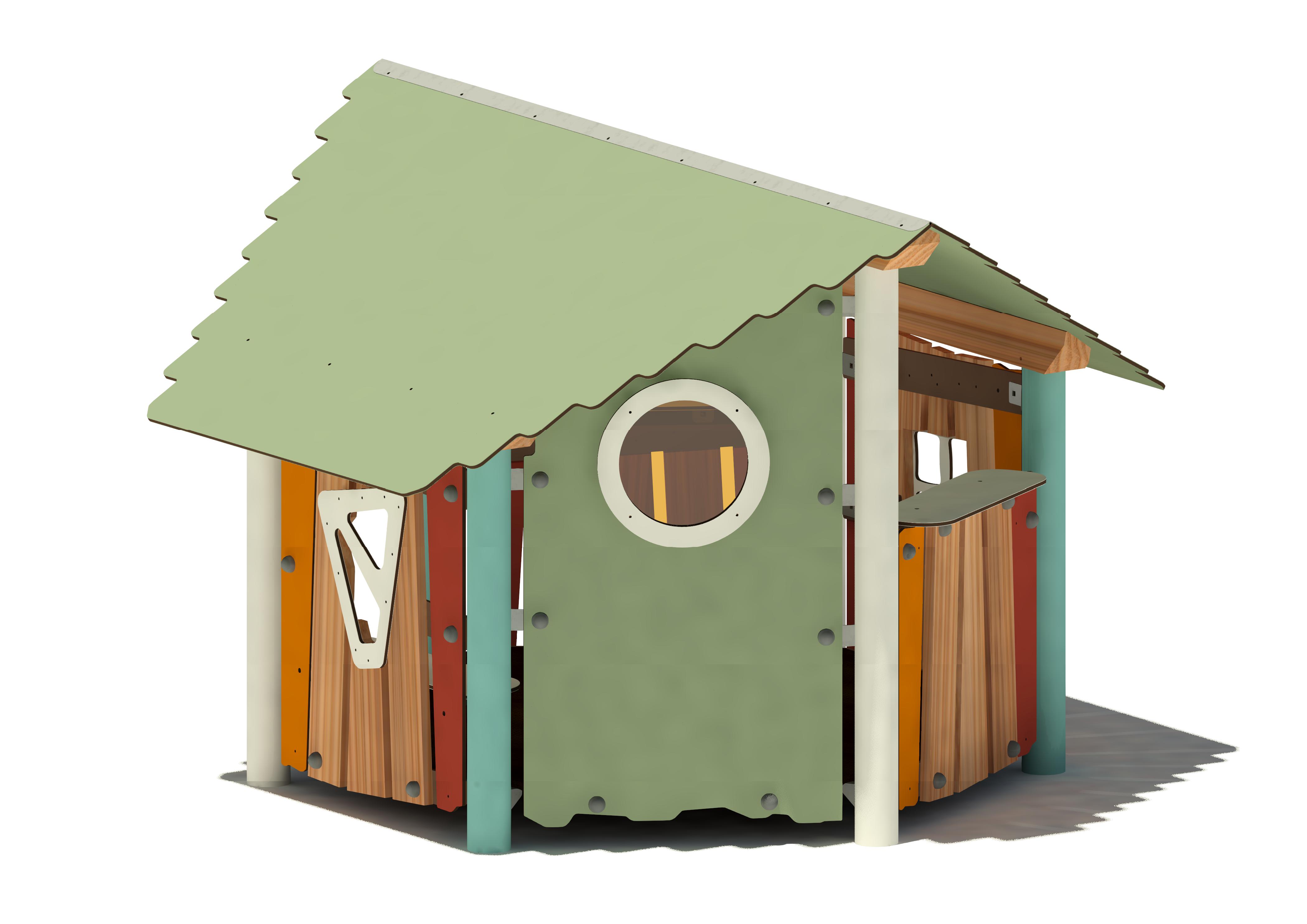 Spielhaus BAMZA Flocke 59060 Ansicht 4