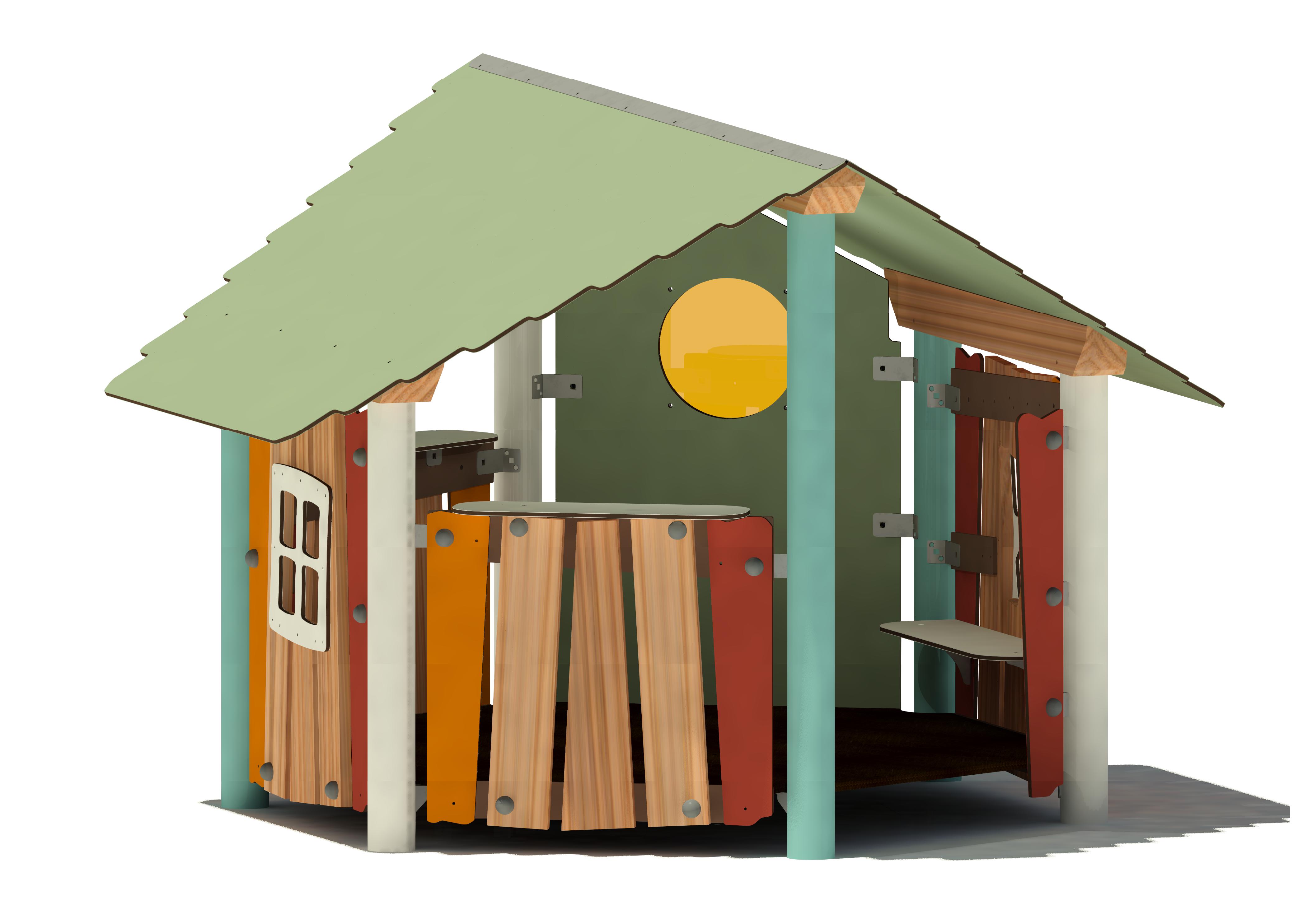 Spielhaus BAMZA Flocke 59060 Ansicht 5