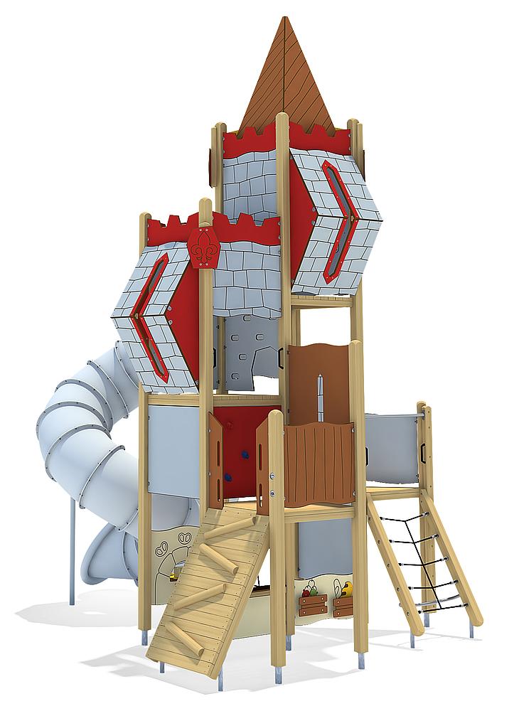 Burganlage Archibald Tower, Solo Ansicht 3