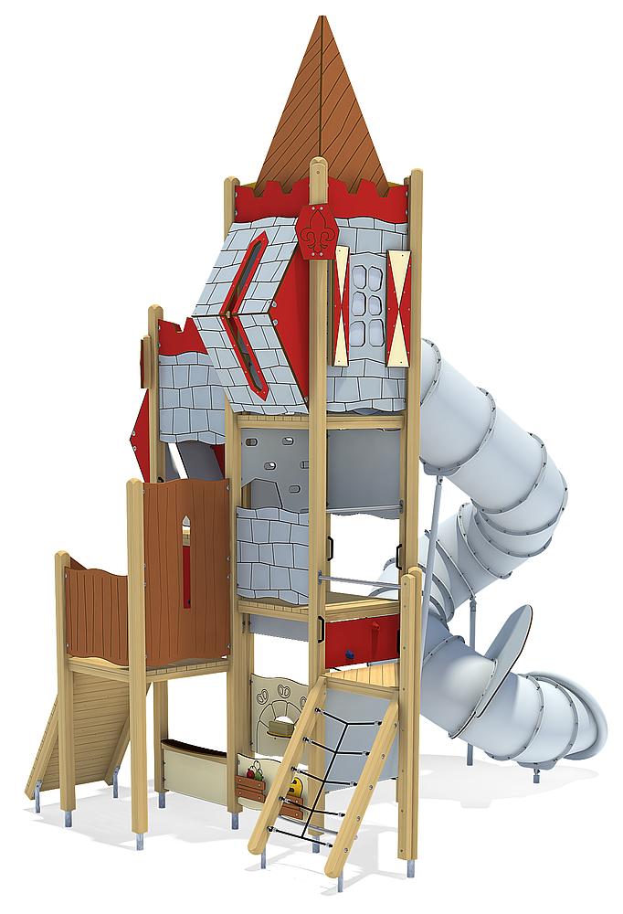 Burganlage Archibald Tower, Solo Ansicht 4
