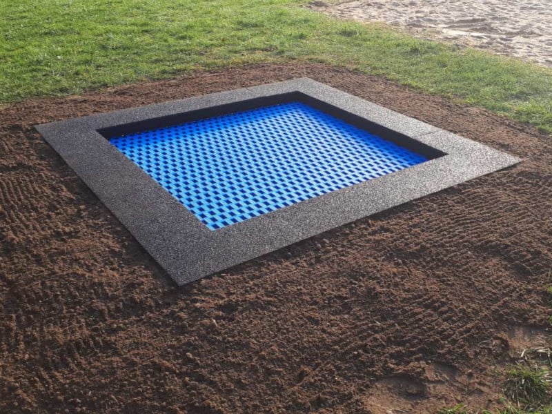 Bodentrampolin – Quad 180 Ansicht 2