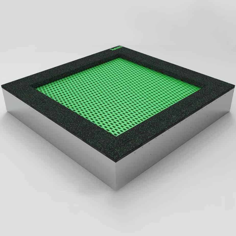 Bodentrampolin – Quad 180 Ansicht 6