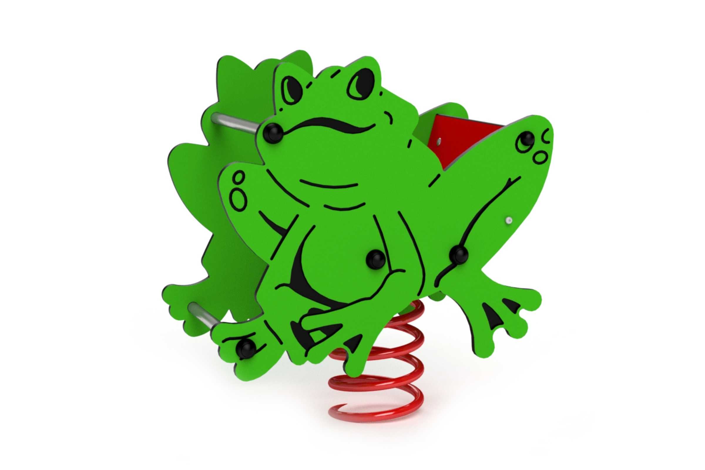3427S Federwippe - Frosch Ansicht 2