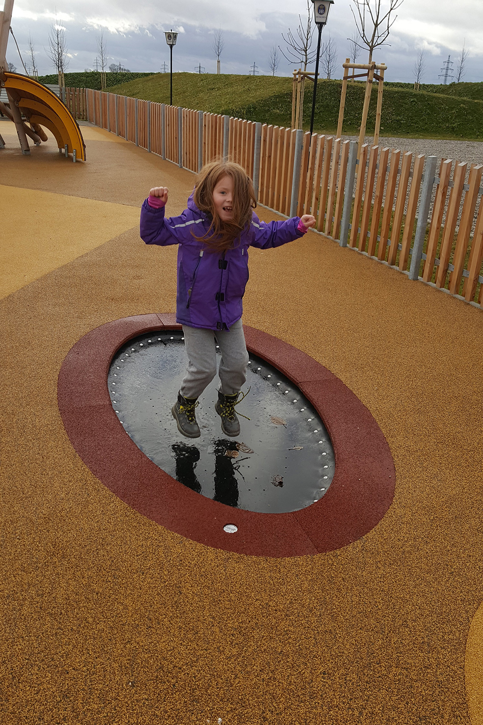 Trampolin Saturnus Ansicht 3
