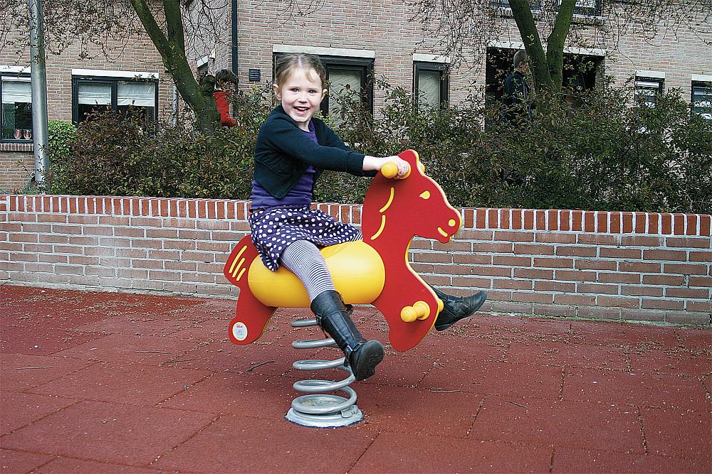 Federwippe Pferd Ansicht 5