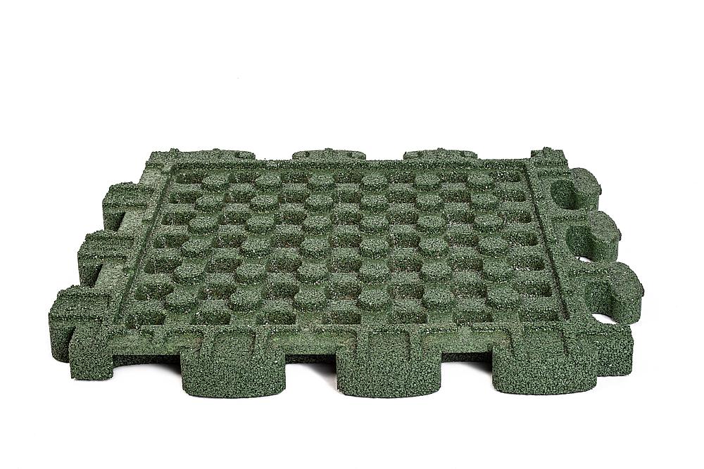 Puzzle Mat 3D Normalplatte 60 mm grün, Fallhöhe bis 210 cm Ansicht 4