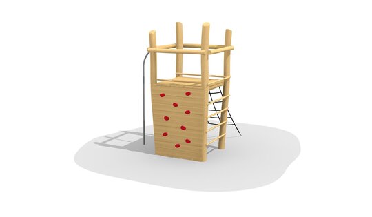 Jägerturm ohne Dach Ansicht 5