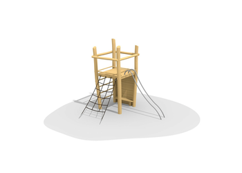 Jägerturm ohne Dach Ansicht 6