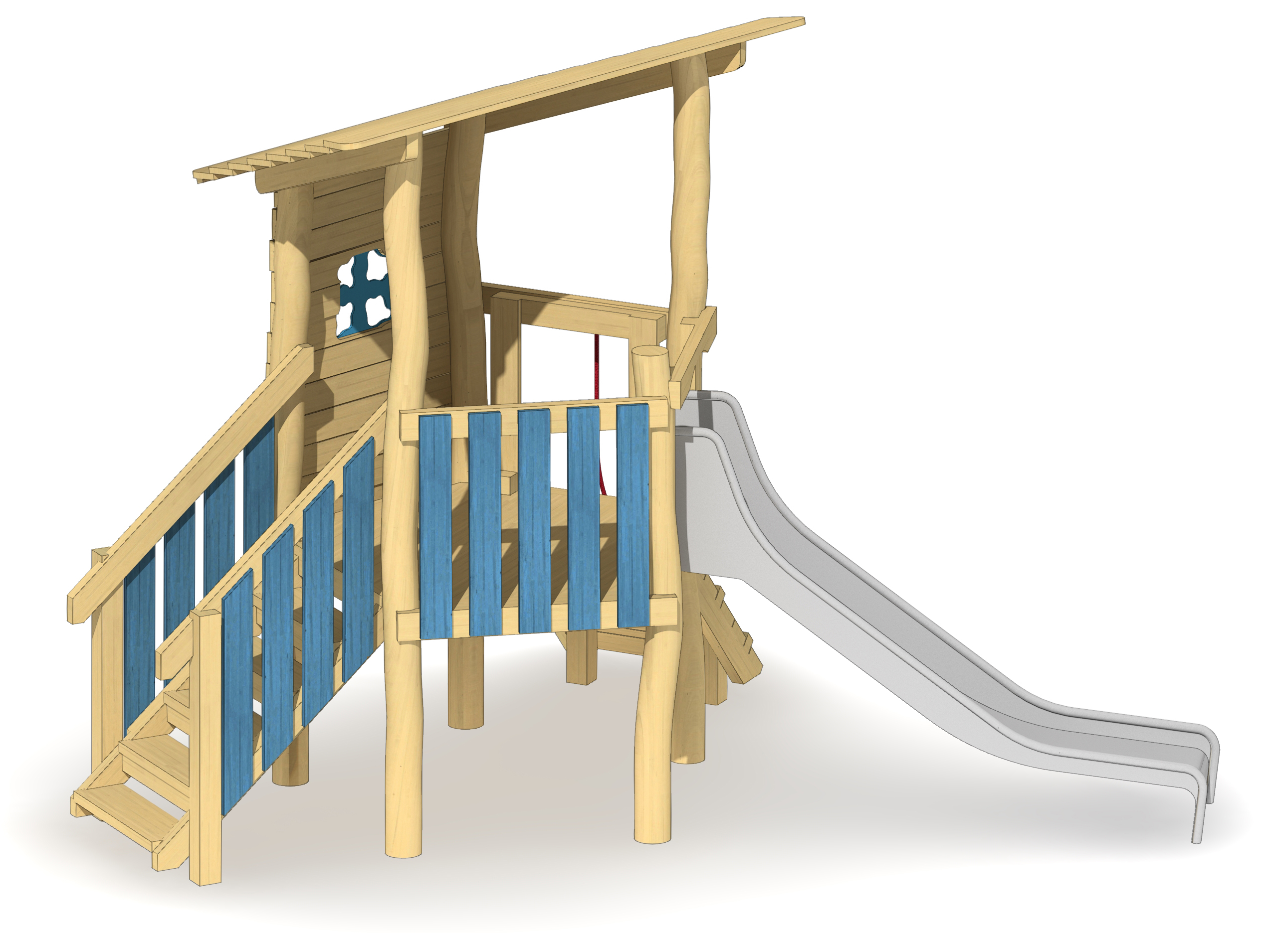 Kleinkindanlage Linus mit Treppe Ansicht 4