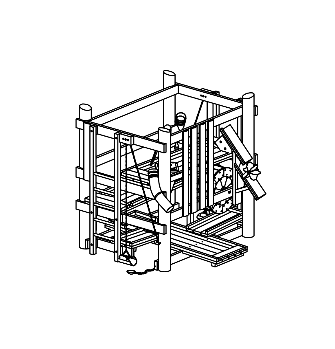Wasserbaustelle Ansicht 2