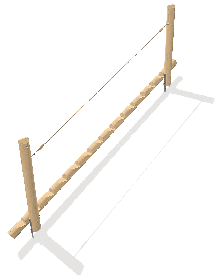 Treppenbalken 300cm Ansicht 3