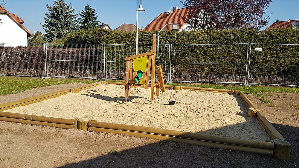Sandbaustelle Kleinspecht Ansicht 4