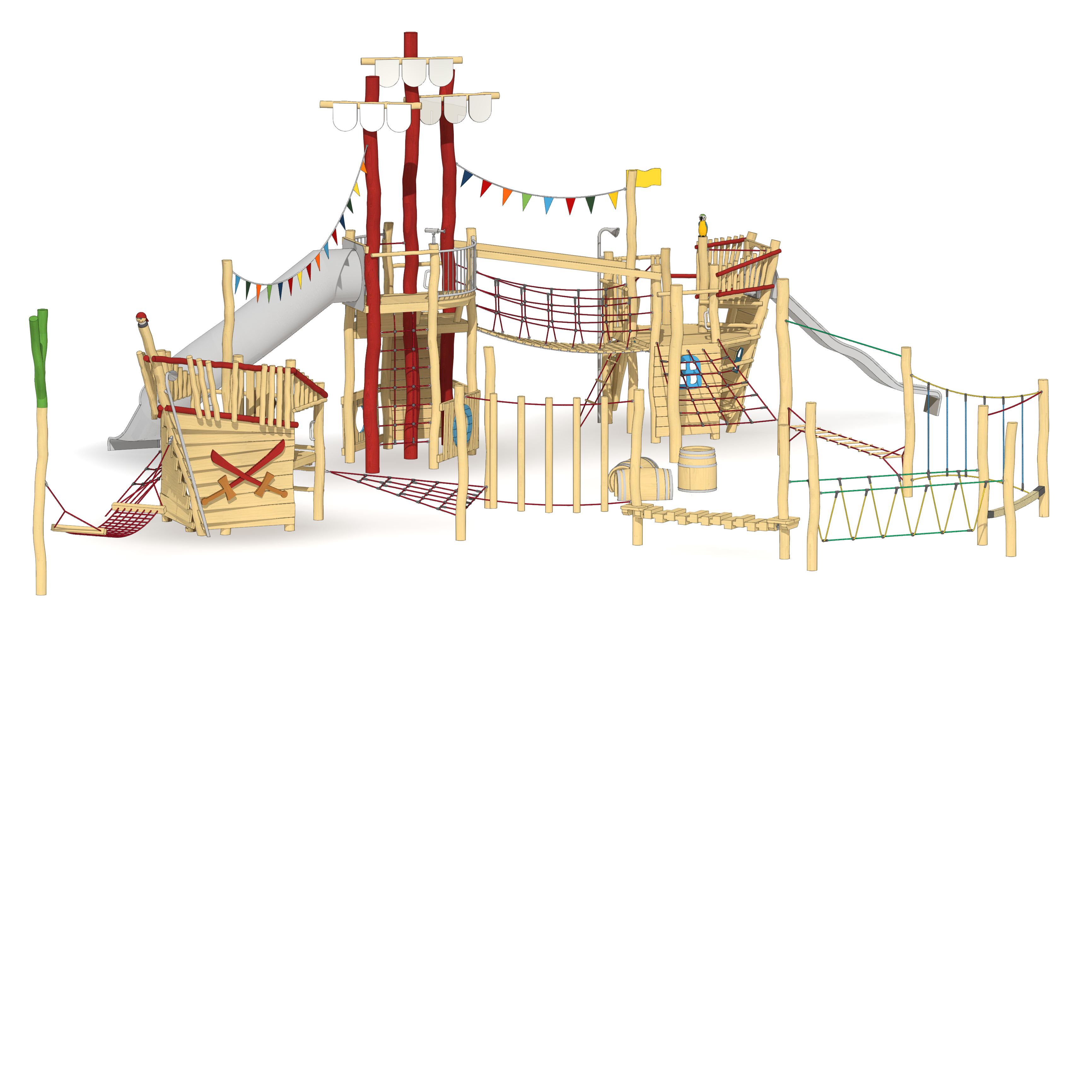 Spielschiff-Parcours Schwabach-Piraten Ansicht 4