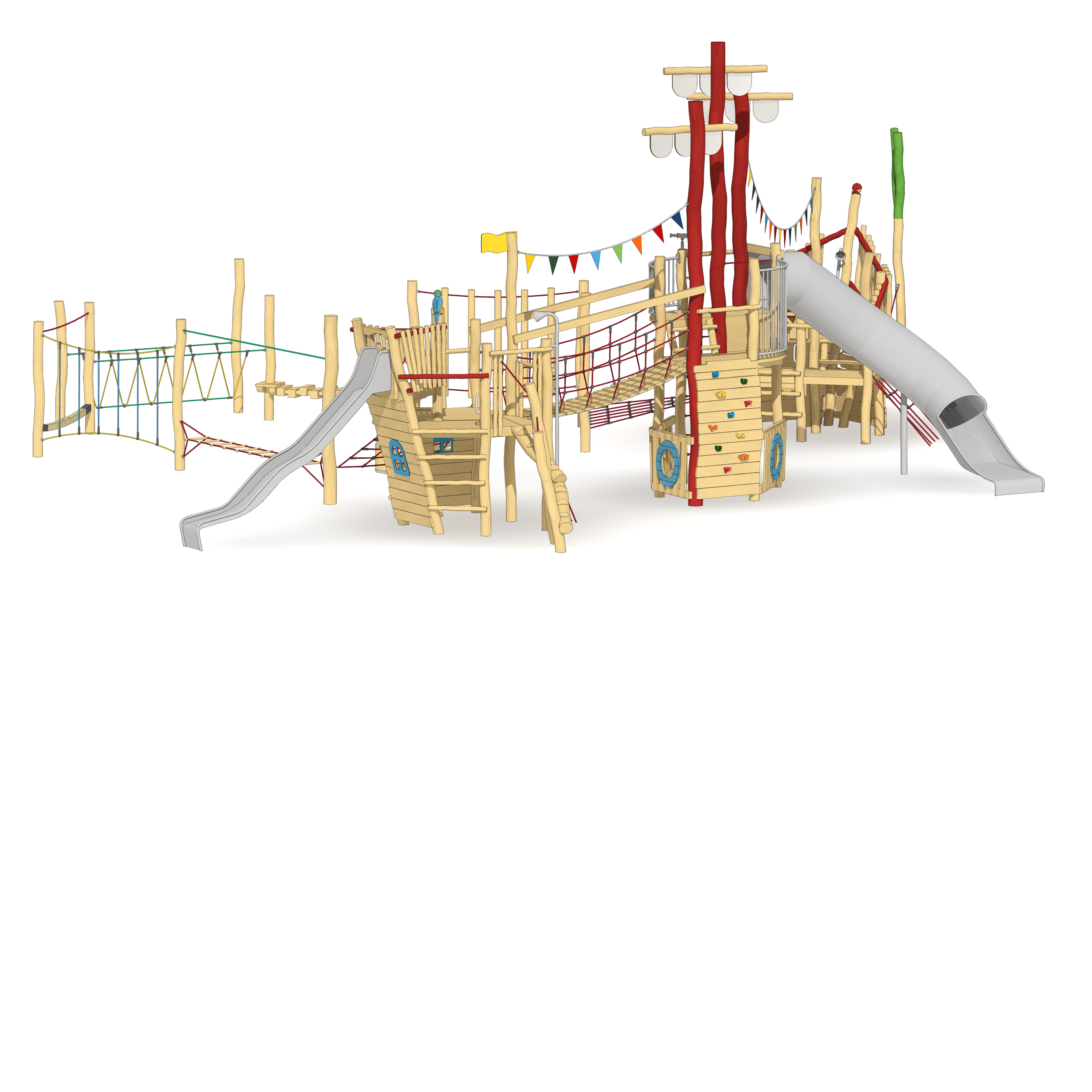 Spielschiff-Parcours Schwabach-Piraten Ansicht 6