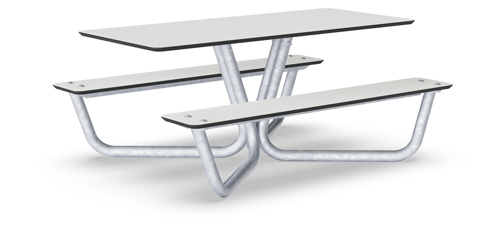 Agora Picknick Mini - Weiss HPL PAR4086 Ansicht 5
