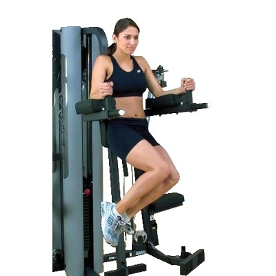 Body-Solid Anbau-Station Beinheber und Dipstation „GKR 9“ Ansicht 2