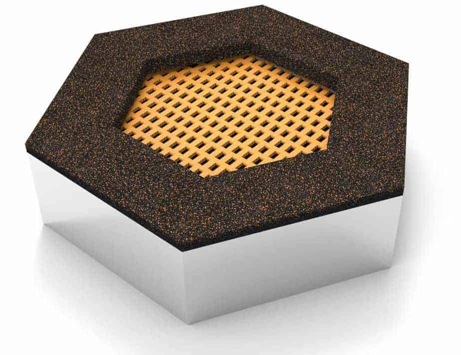Bodentrampolin – Sechseckiges Ansicht 2
