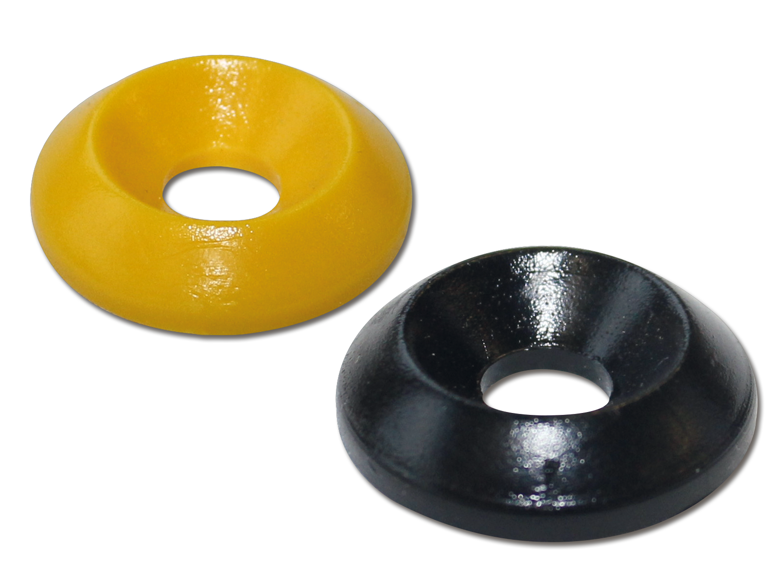 Rosettenscheibe, Farbe gelb Ansicht 1