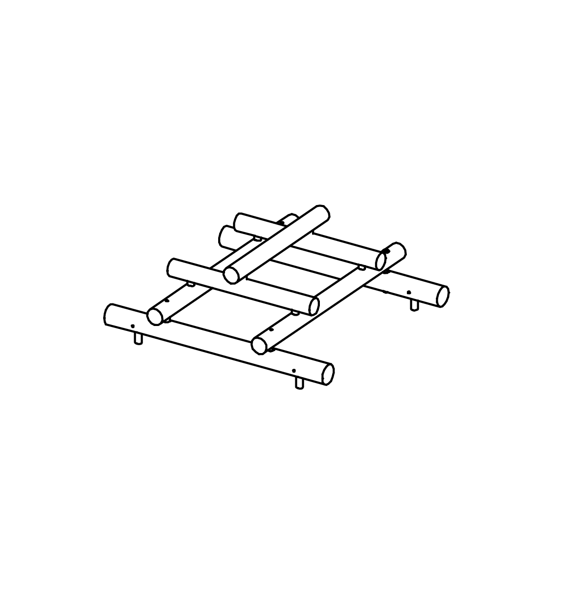 Kleine Kletterpyramide Ansicht 2